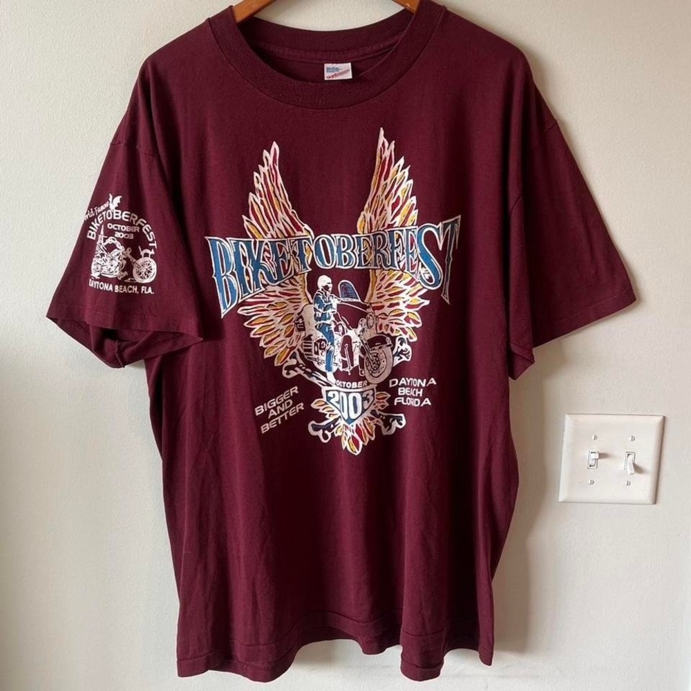 Vintage Biktoberfest Biker Tee